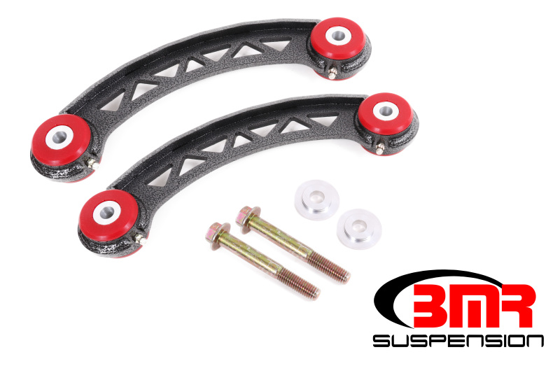 BMR 08-17 Challenger Non-Adj. Upper Trailing Arms (Polyurethane) - Black Hammertone - UTA110H