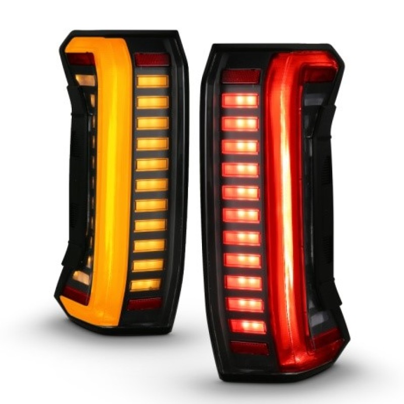 ANZO 22-24 Toyota Tundra (Does Not Fit LED Seq. Models) Z-Series Full LED Tail Lights - Pair - 311454X