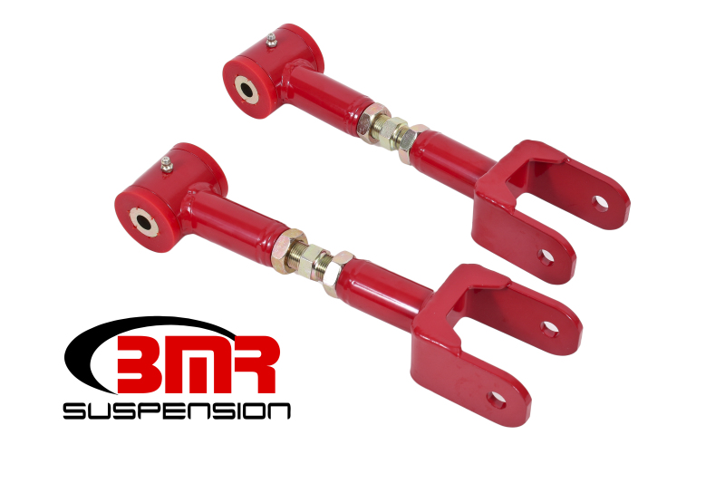 BMR 78-87 G-Body Upper Control Arms On-Car Adj. (Polyurethane) - Red - UTCA055R