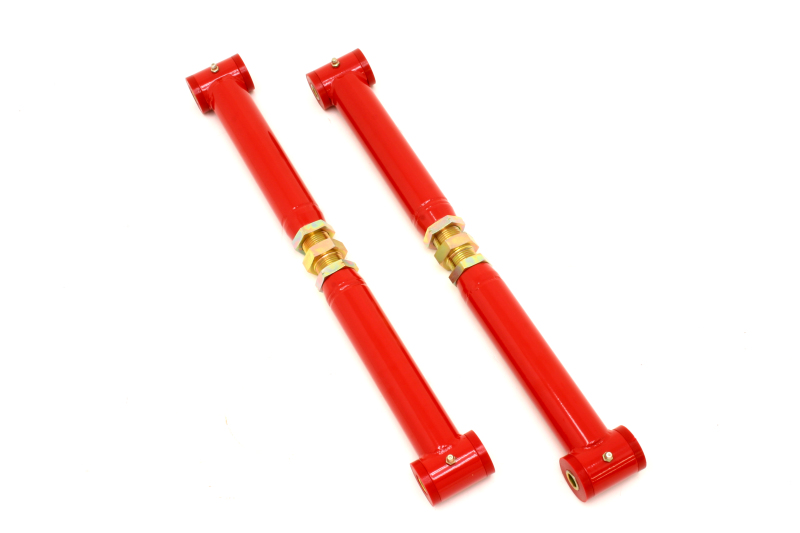 BMR 82-02 3rd Gen F-Body Xtreme Chrome Moly Lower Control Arms On-Car Adj. (Poly) - Red - XCA001R