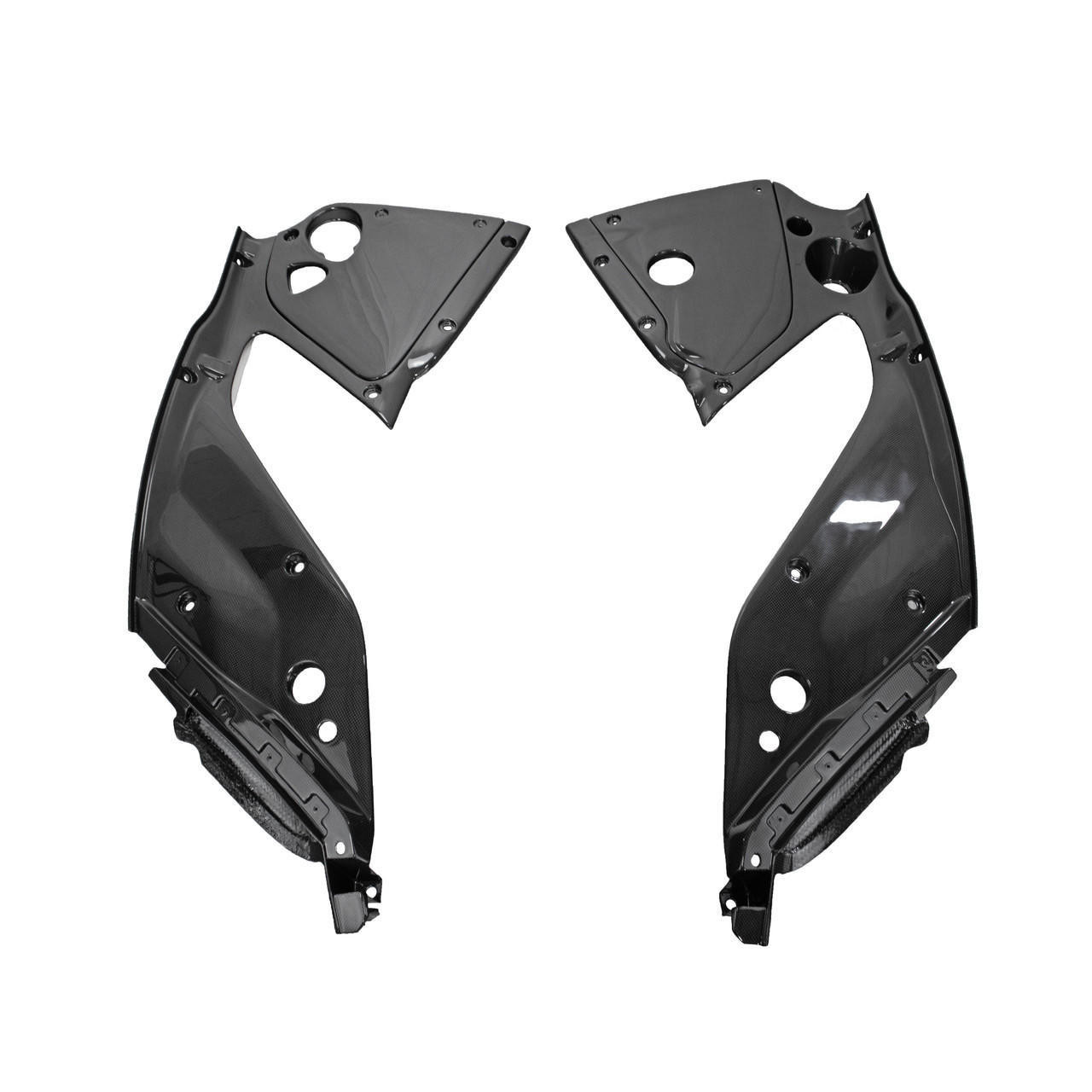 Fabspeed Carbon Fiber Right and Left Engine Cover Panels - Ferrari 812 Superfast