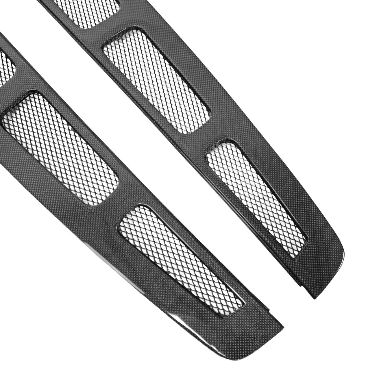 Fabspeed Carbon Fiber Spider Rear Window Louvers - Ferrari F430