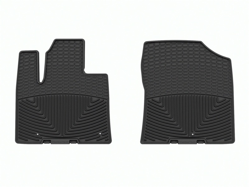 WeatherTech 21-23 Hyundai Santa Fe (Incl. 22-23 Plug-In Hybrid) Front All-Weather Floor Mats - Black - W620