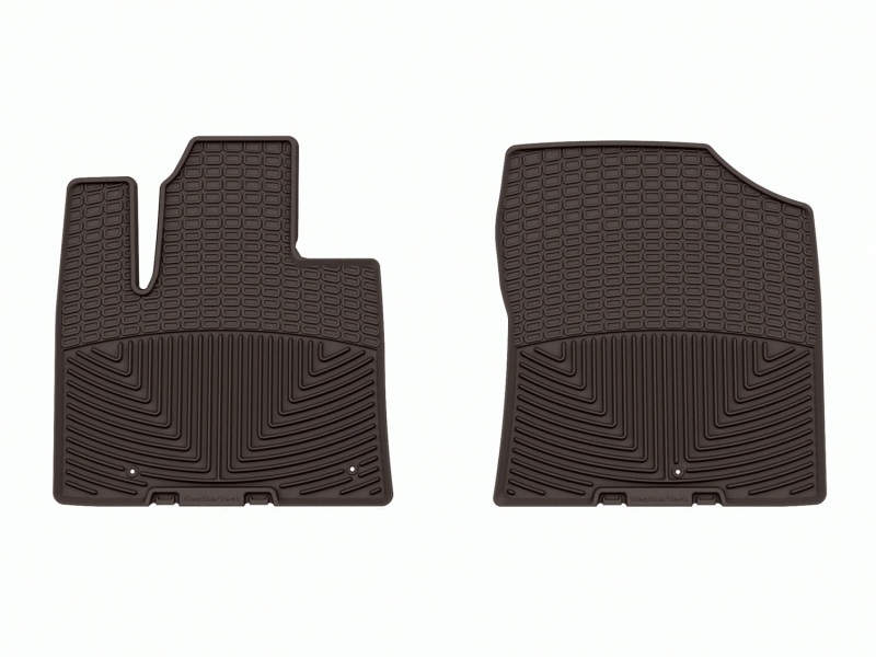 WeatherTech 21-23 Hyundai Santa Fe (Incl. 22-23 Plug-In Hybrid) Front All-Weather Floor Mats - Cocoa - W620CO