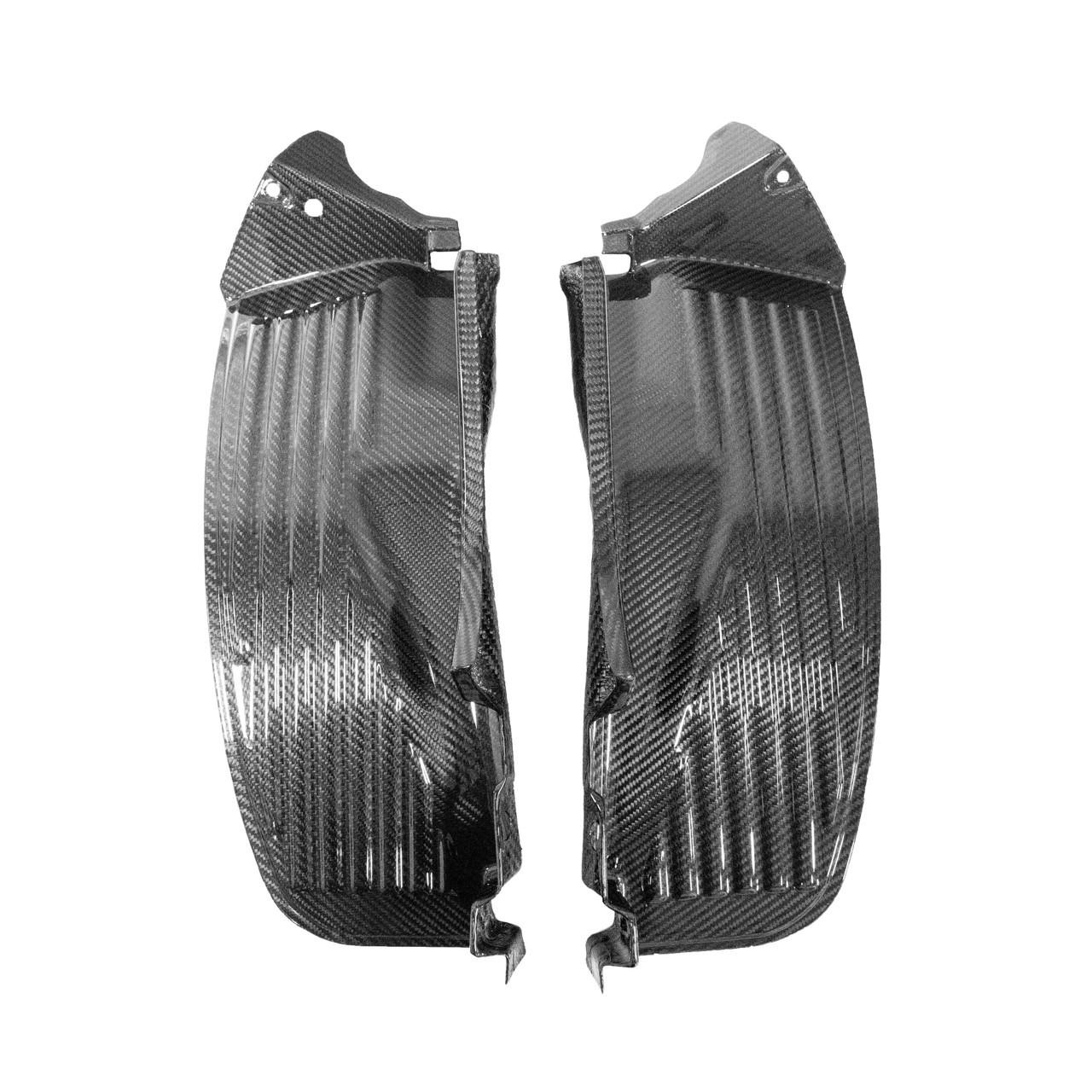 Fabspeed Carbon Fiber Door Fender Shields - 650S McLaren