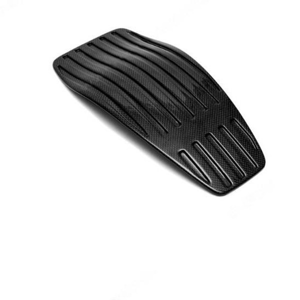 Fabspeed Carbon Fiber Top Center Engine Intake Panel Cover - Ribbed Finish-McLaren MP4-12C, 570S, 570GT, 540C, 650S