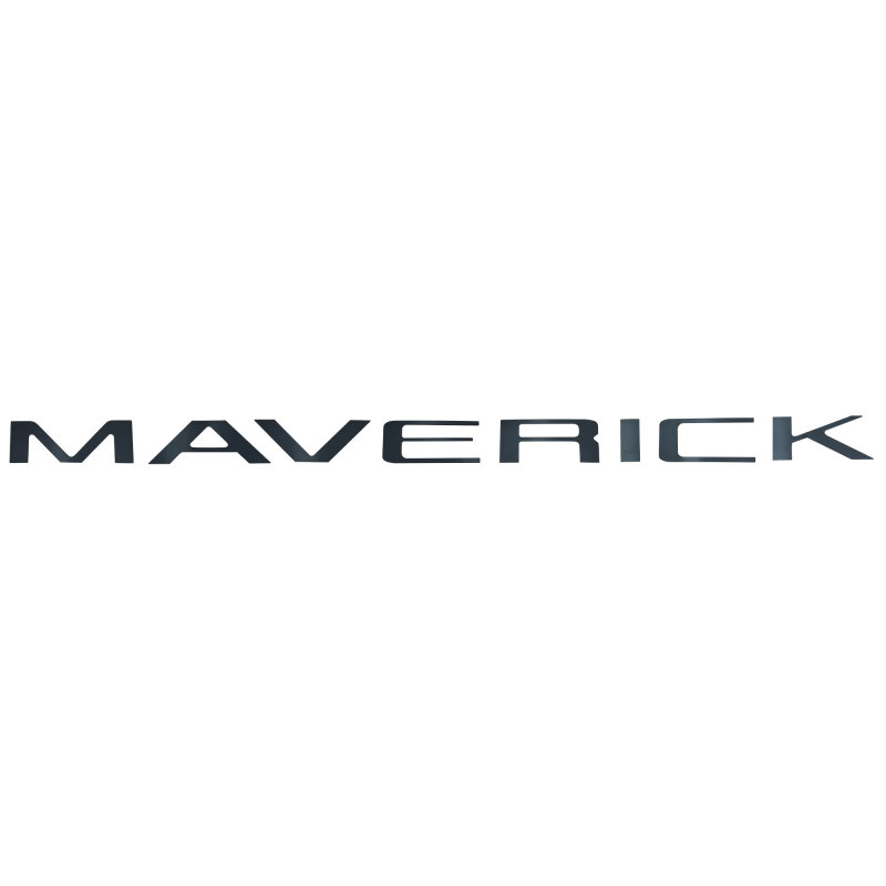 Putco 22-23 Maverick Lettering kit - Ford Lettering Emblems (Black Platinum) - 55560BPFD