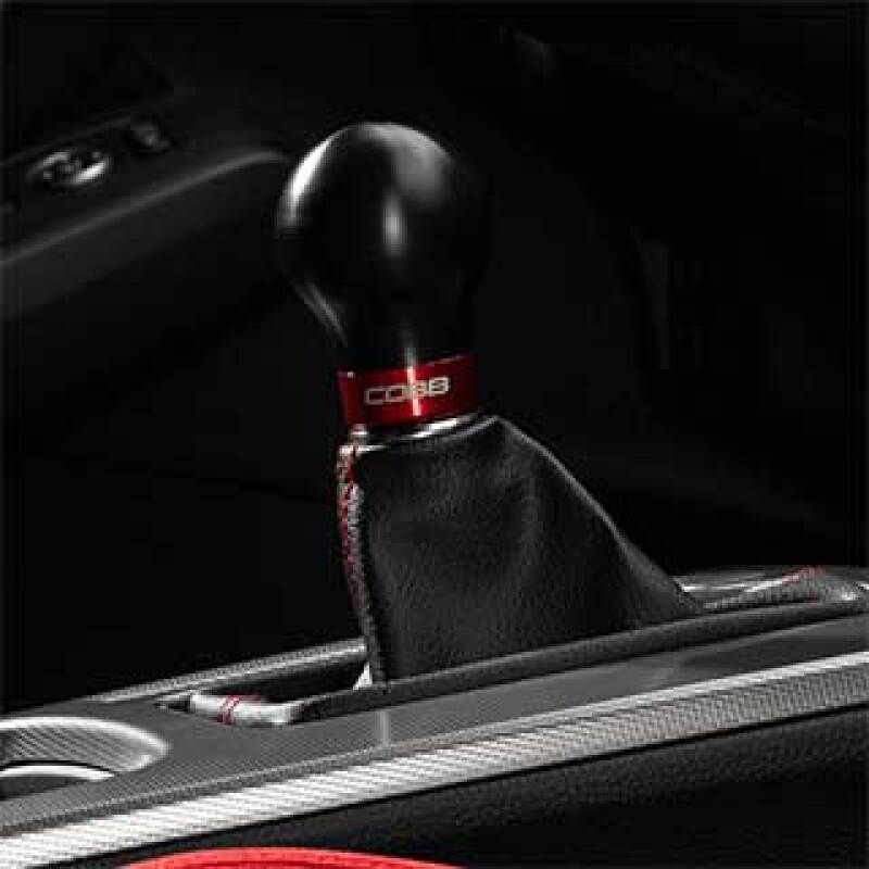 Cobb 2022+ Honda Civic Type R 6-Speed Short Weighted Cobb Knob - Black - 2H2365-BK