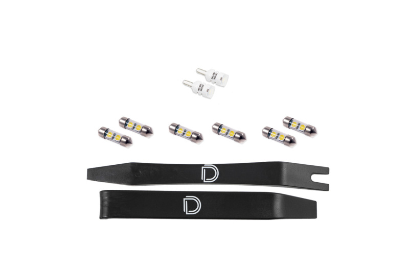 Diode Dynamics 12-18 Hyundai Veloster Interior LED Kit Cool White Stage 1 - DD0535