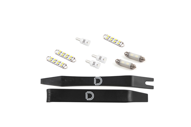 Diode Dynamics 09-14 Dodge Challenger Interior LED Kit Cool White Stage 1 - DD0623