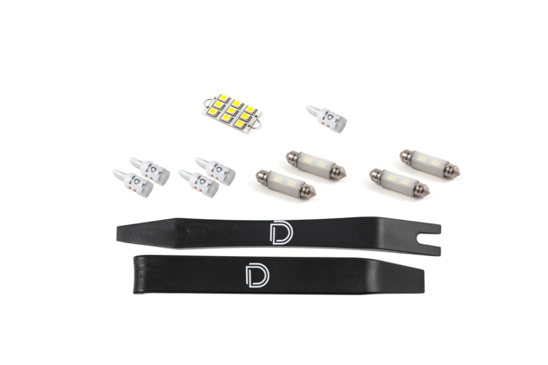 Diode Dynamics 15-23 Dodge Challenger Interior LED Kit Cool White Stage 2 - DD0626