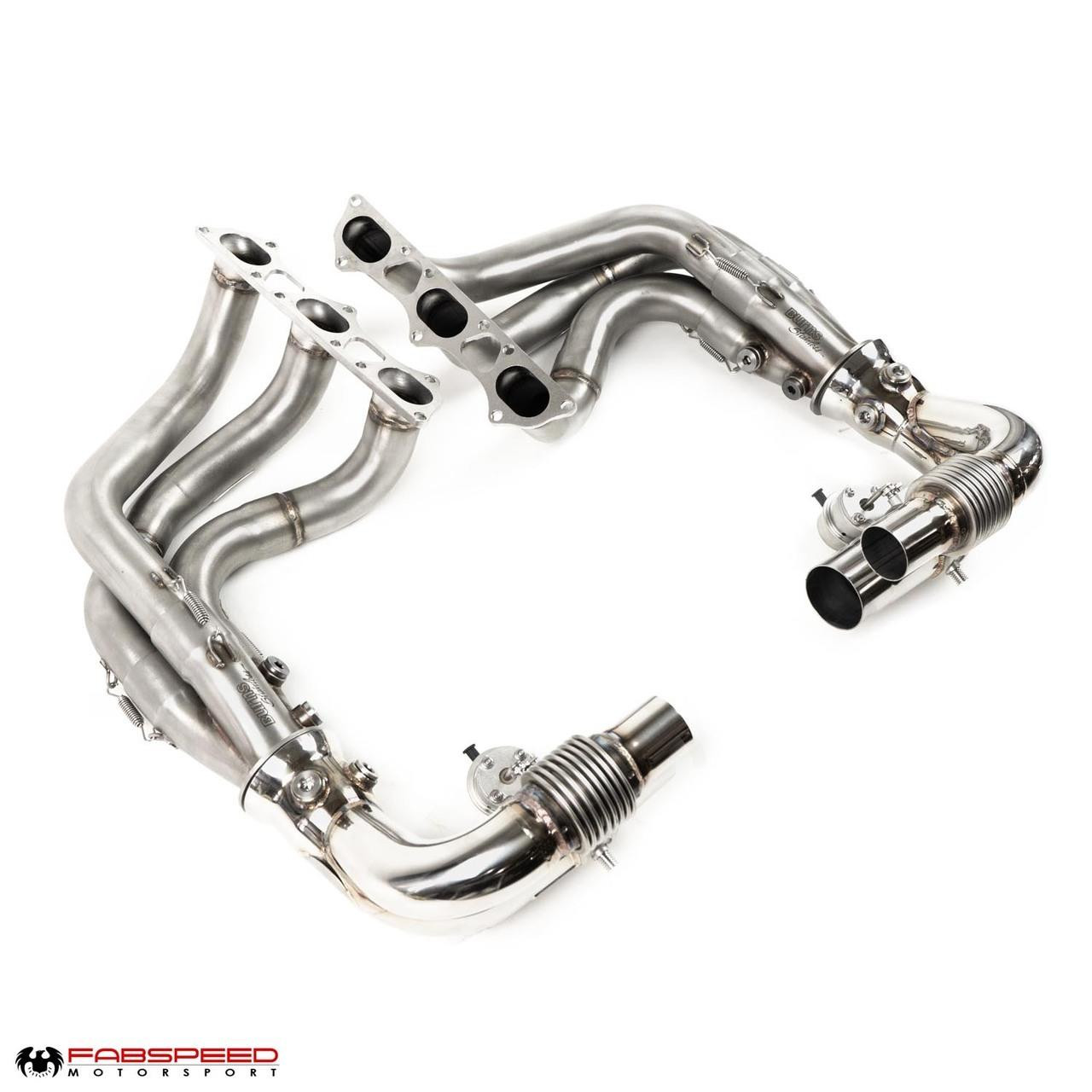 Fabspeed Porsche 991.2 GT3 / GT3 RS Long Tube Competition Race Header System (2017+)