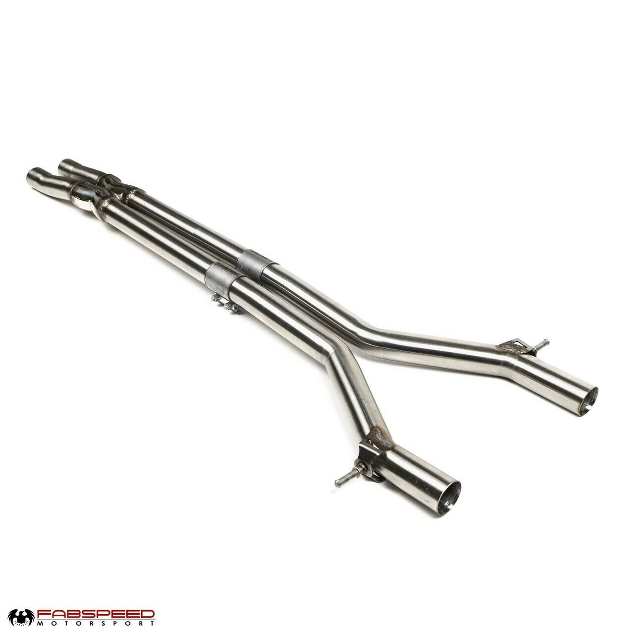 Fabspeed Porsche 970 Panamera Turbo / Turbo S Resonator Bypass X-Pipe (2010-2016)