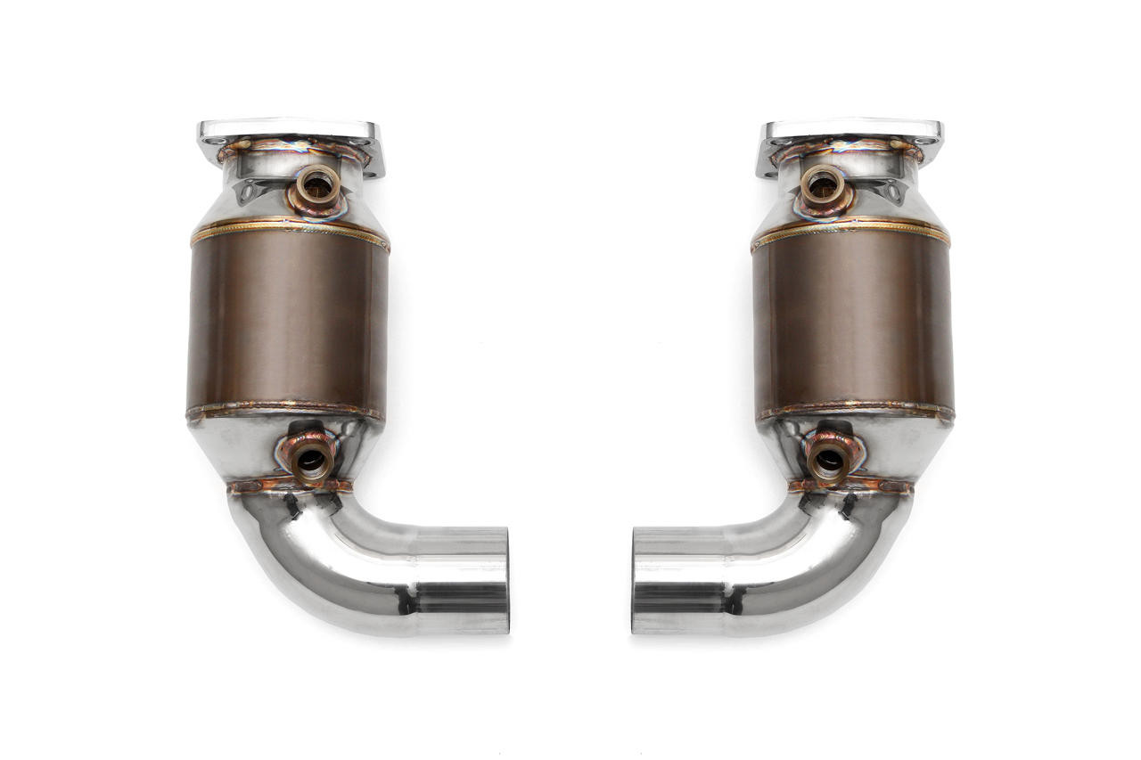 Fabspeed Porsche 991 Turbo / Turbo S Sport Catalytic Converters (2013-2016)