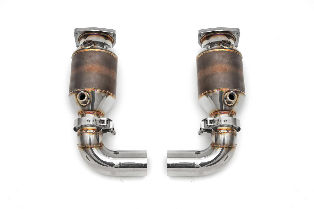 Fabspeed Porsche 997 GT2 Sport Catalytic Converters (2008-2009)
