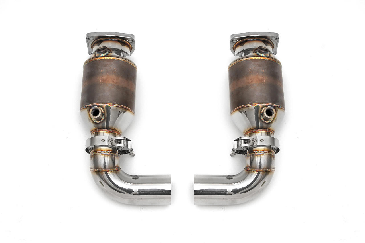 Fabspeed Porsche 997 GT2 Sport Catalytic Converters (2008-2009)