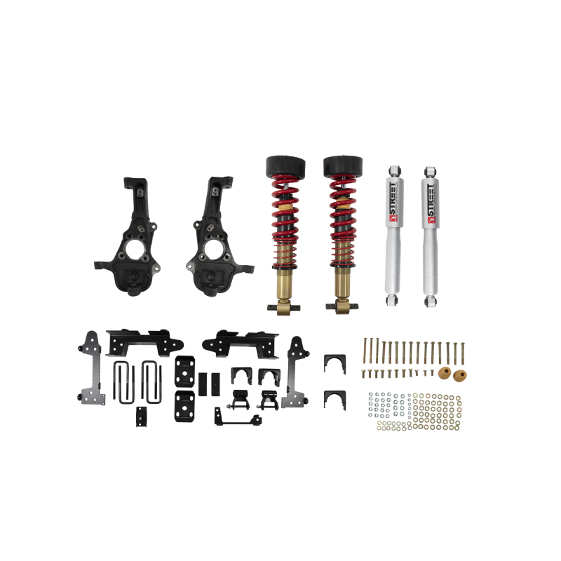 Belltech 19-23 Chevy/GMC Silverado/Sierra 1500 Short Bed 4WD Street Perfromance Coilover Kit - 1041SPC