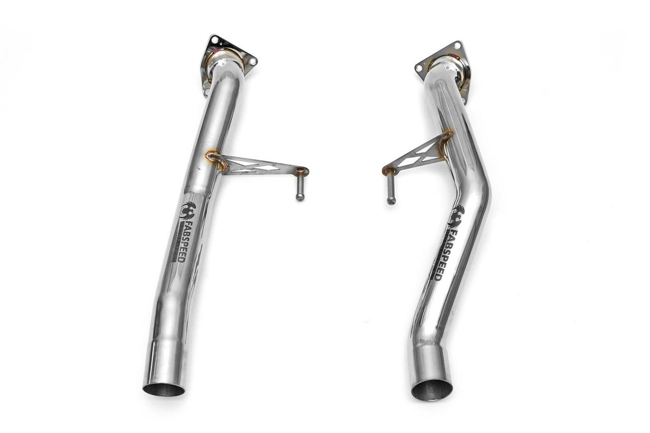 Fabspeed Porsche 955 Turbo / Turbo S Secondary Competition Link Pipes (2002-2007)