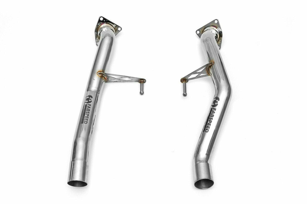 Fabspeed Porsche 957 Turbo / Turbo S Secondary Competition Link Pipes (2008-2010)