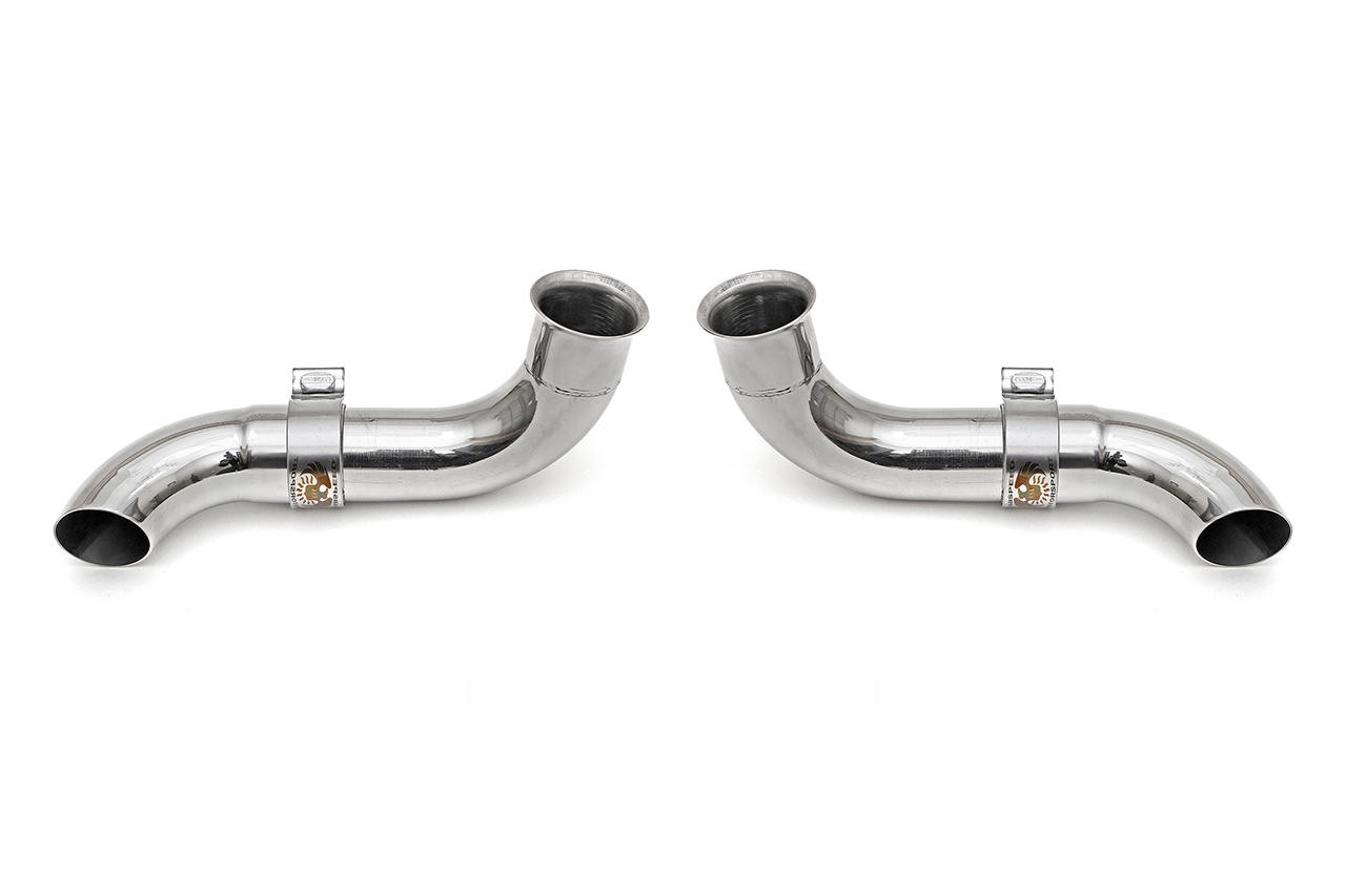 Fabspeed Porsche 996 GT3 Competition Muffler Outlets w/ Adjustable Turndowns