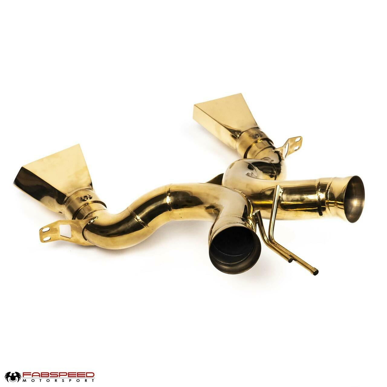 Fabspeed McLaren MP4-12C Supreme Titanium X-Pipe Exhaust System (2011-2014)