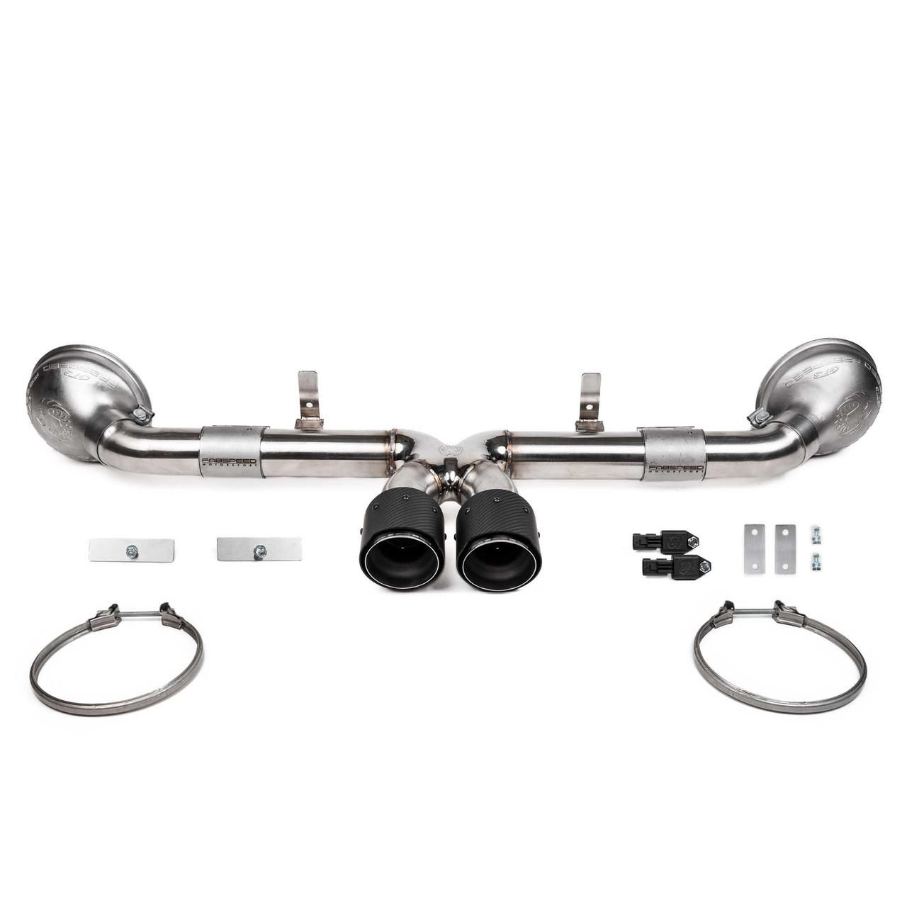 Fabspeed Porsche 992 GT3 / GT3 RS Supercup Cat-Back Exhaust System (2022+)