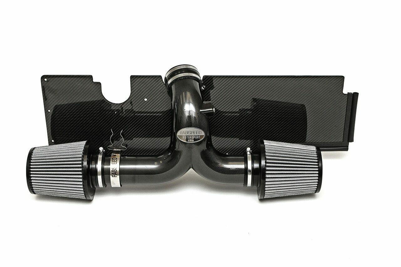 Fabspeed Porsche 996 Carrera Carbon Fiber Competition Air Intake System (2000-2004)