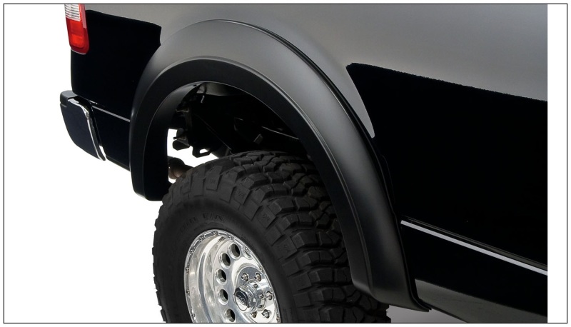 Bushwacker 04-08 Ford F-150 Styleside Extend-A-Fender Style Flares 2pc 66.0/78.0/96.0in Bed - Black - 20052-02