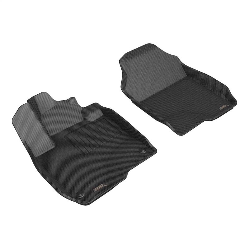 3D MAXpider 2023-2024 Honda HRV Kagu 1st Row Floormat - Black - L1HD13111509