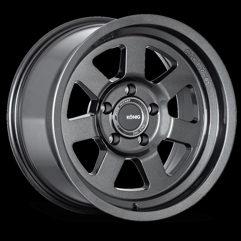 Konig HT2 17X8.5 6X139.7 ET-6 Gloss Anthracite - H2876139N66