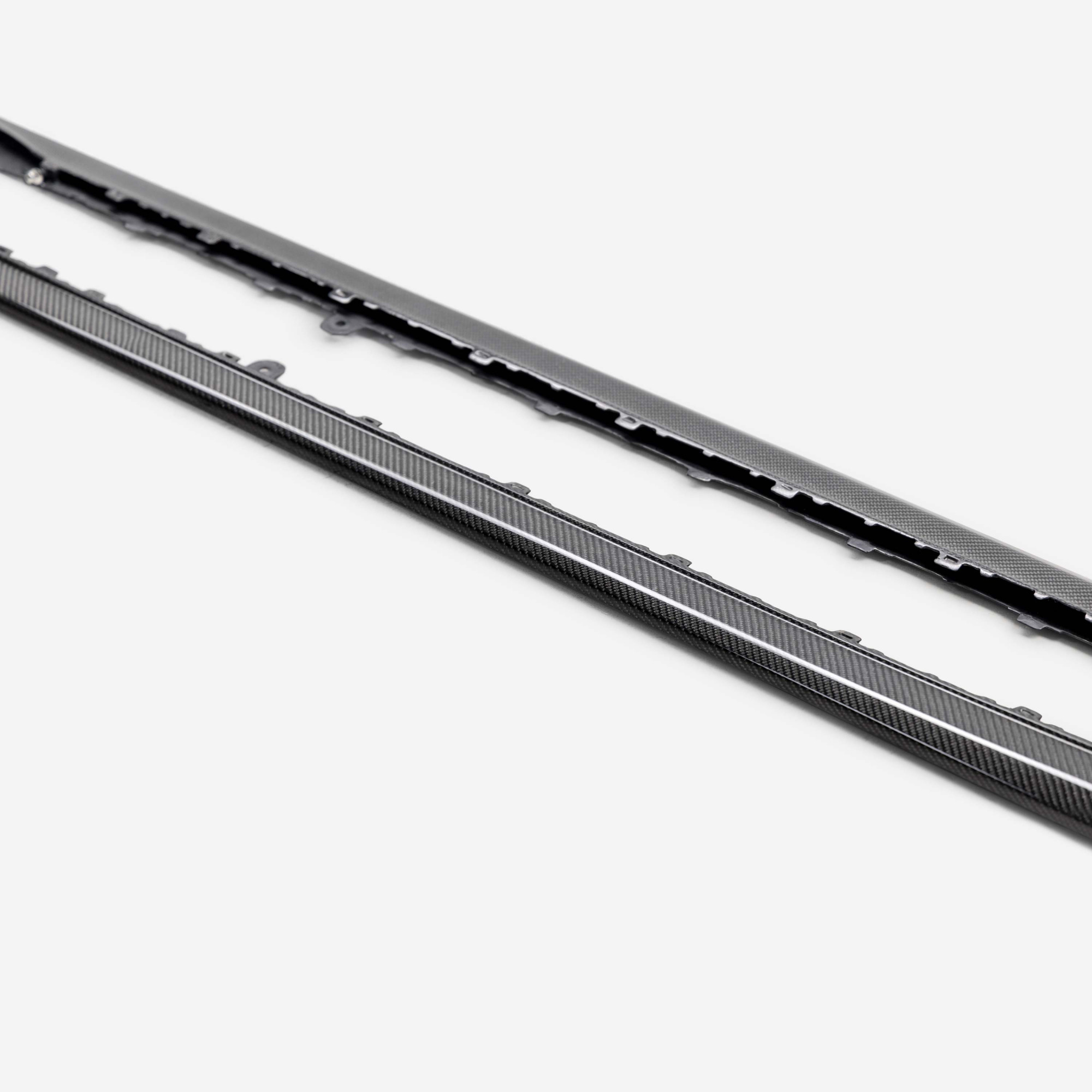 Seibon 2023+ Honda Civic Type R MB-Style Carbon Fiber Side Skirts - SS23HDCVR-MB