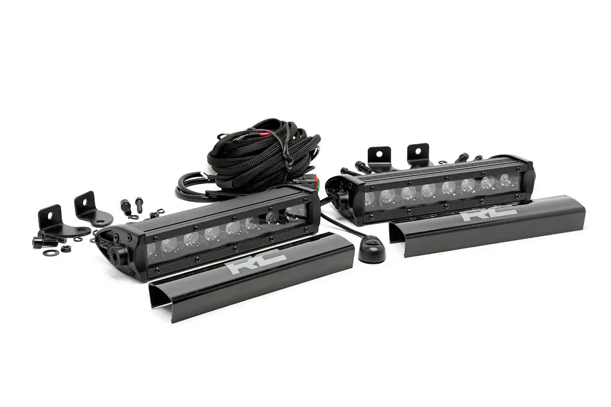 Rough Country' 8 Inch Black Series LED Light Bar
