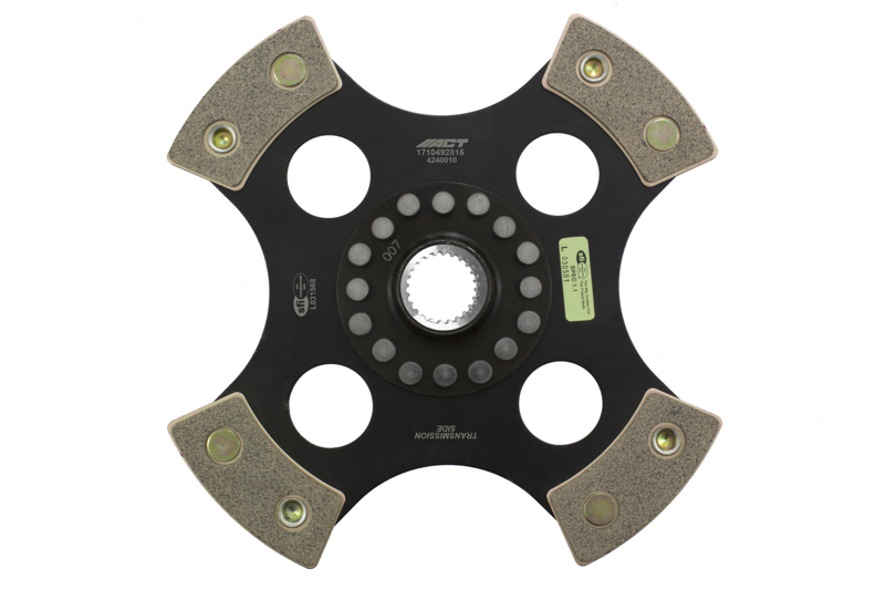 ACT 17-23 Honda Civic 4 Pad Rigid Race Disc - 4240010