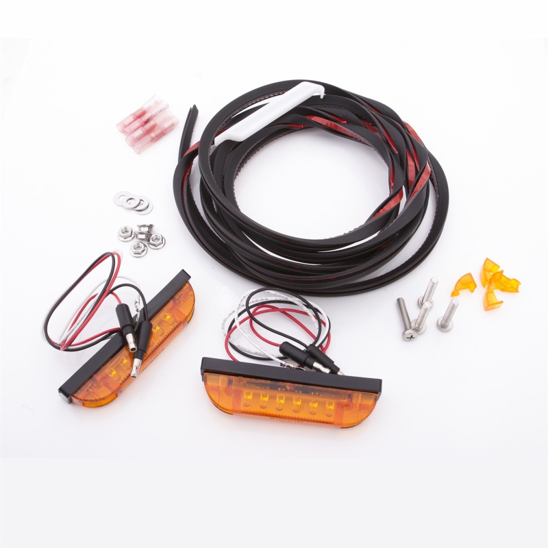 Bushwacker 99-18 Universal 3-Wire Led Marker Light Kit For Flat Style Flares - PK1-LT1-0003