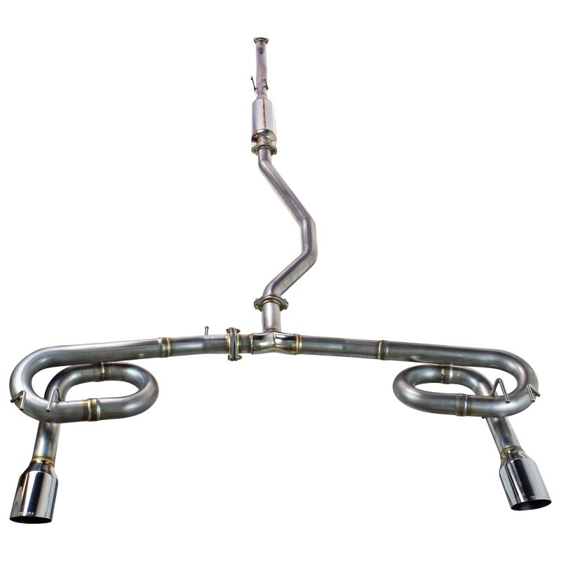 Remark 2022+ Honda Civic Sport Sedan (FE2) Catback Exhaust - Dual Stainless Steel Tips - RK-C2063H-11