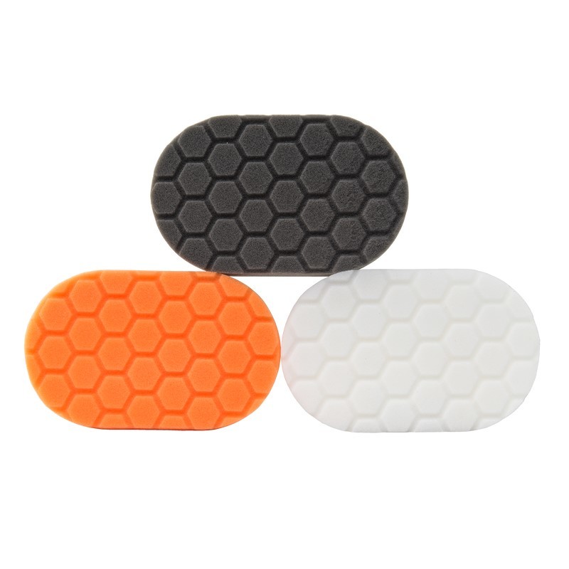 Chemical Guys Hex-Logic Hand Polishing Applicator Pads - 3in x 6in x 1in - 3 Pack - BUFX_204