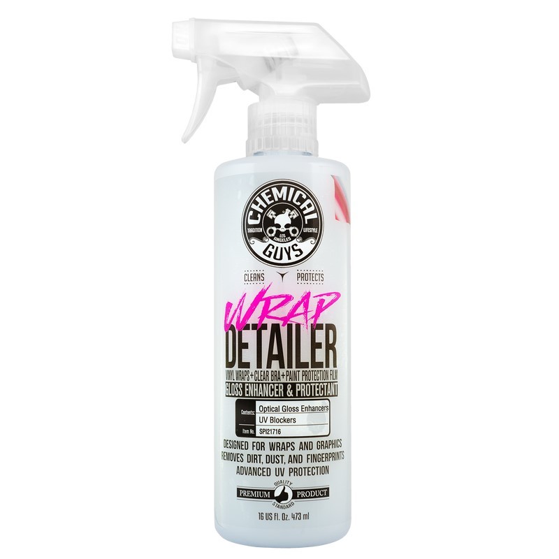 Chemical Guys Wrap Detailer Gloss Enhancer & Protectant for Vinyl Wraps - 16oz - SPI21716