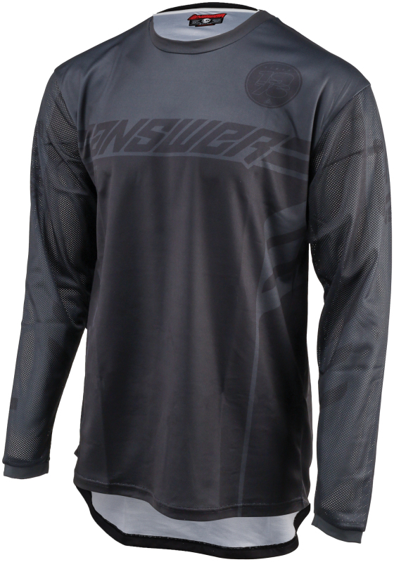Answer 25 Arkon Nitrus Jersey Black/Grey - Large - 442489