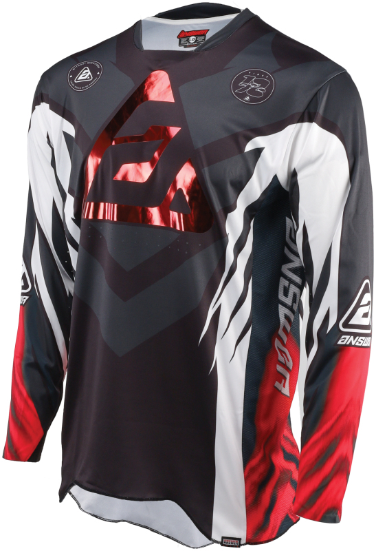 Answer 25 Elite Xotic Jersey Crimson/Black Youth - Medium - 442652