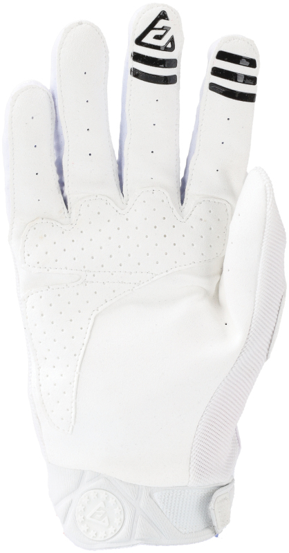 Answer 25 Peak Gloves White/Black - XL - 442786