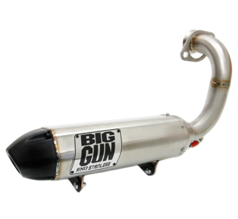 Big Gun 16-23 Polaris GENERAL 1000 EXO Stainless Slip On Exhaust - 14-7412