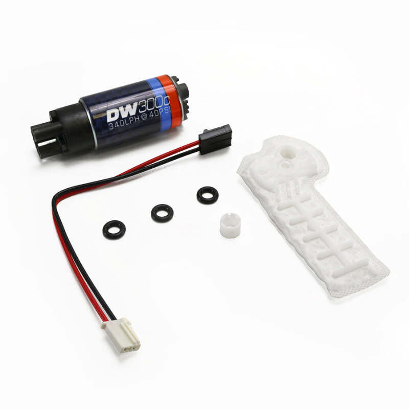 DeatschWerks 22-24 Subaru WRX / 21-24 BRZ/GR86 DW300C Series 340lph Compact Fuel Pump W/ Install Kit - 9-307-1069