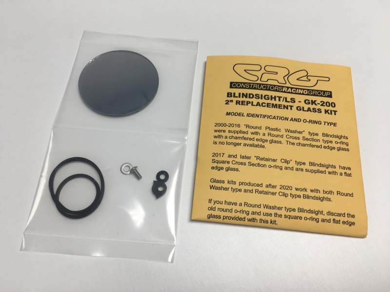 CRG 2 in. Round Replacement Glass Kit - GK-200