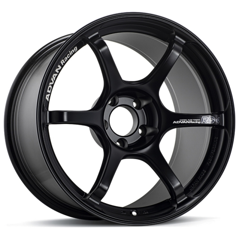 Advan RG-4 17X7.0 / +42 / 4x100 - Semi Gloss Black - YA47E42ASB