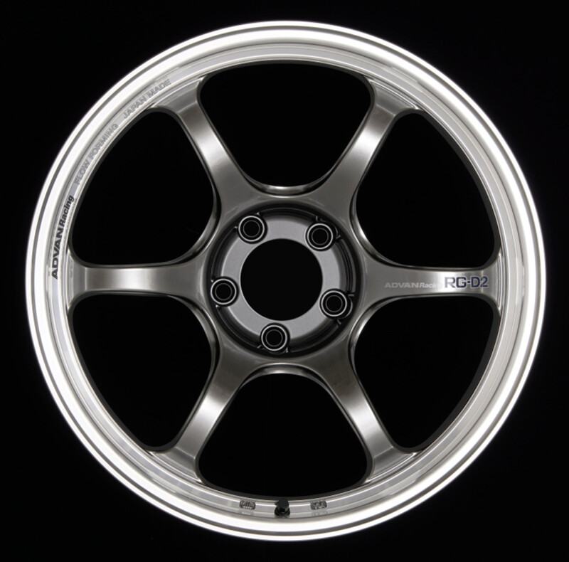 Advan RG-D2 18X805 +42 5 -112 Machining & Racing Hyper Black - YAT8H42MHB