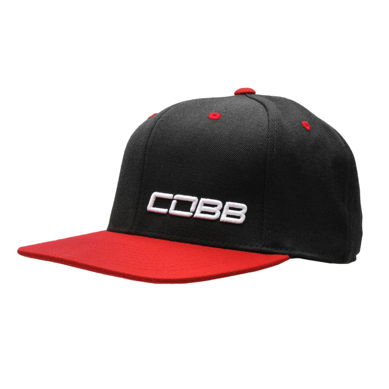 Cobb Tuning Black/Red Snapback Cap - CO-CAP-RED