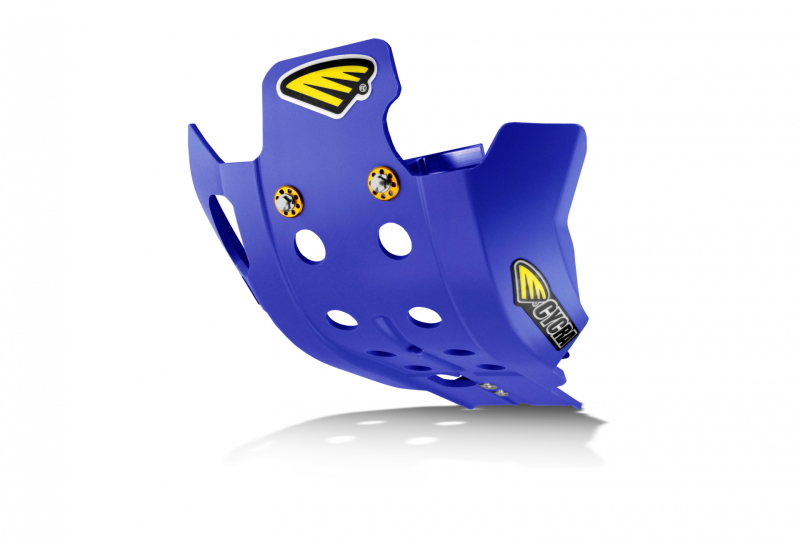 Cycra 05+ Yamaha YZ250/X Full Armor Skid Plate - Blue - 1CYC-6225-62