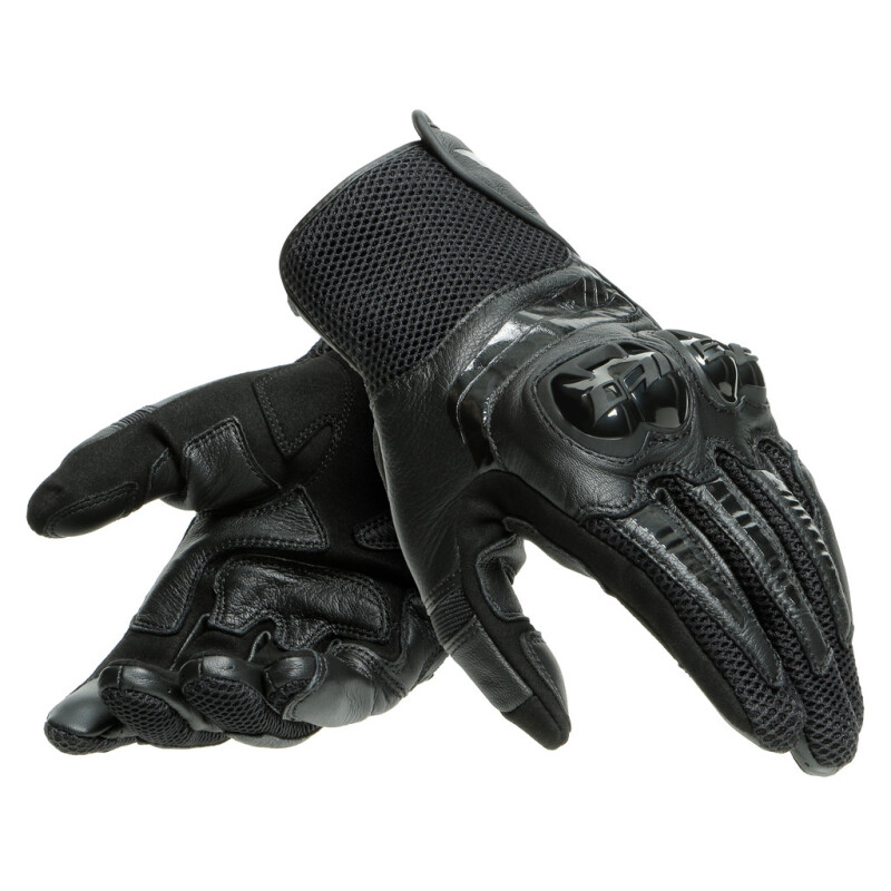 Dainese Mig 3 Unisex Leather Gloves Black/Black - Small - 201815934-631-S