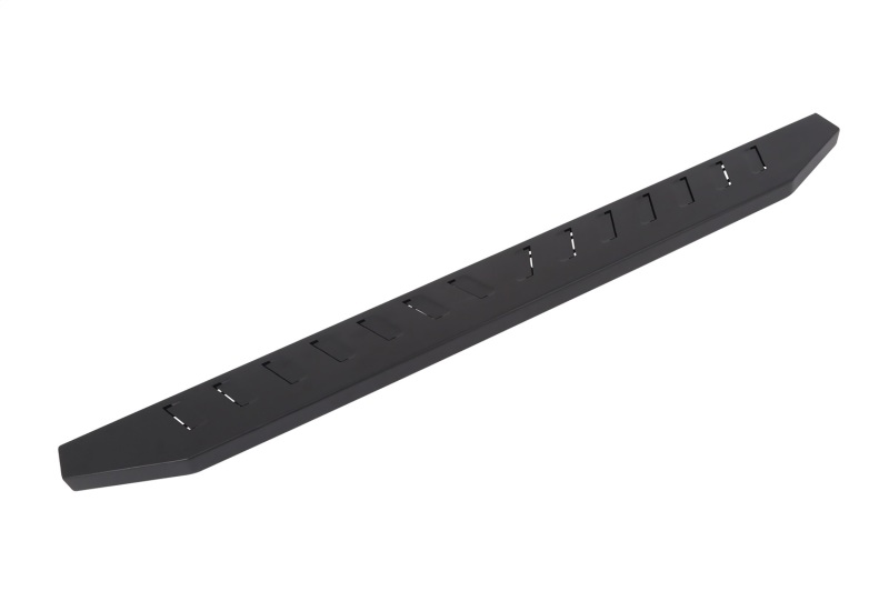 Deezee Universal Chevrolet/GMC/Dodge/Ford Full Size Running Board ExtCab Section Louvered Black - DZ 16511