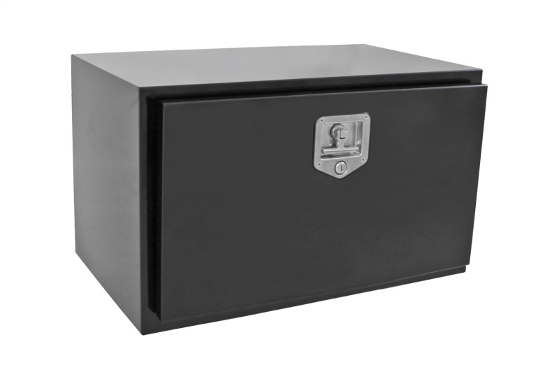 Deezee Universal Tool Box - Specialty Underbed Black BT Alum 24X18X18 (Txt Blk) - DZ 61TB